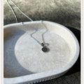 Necklace Rugged Silver 47cm for Button Covers