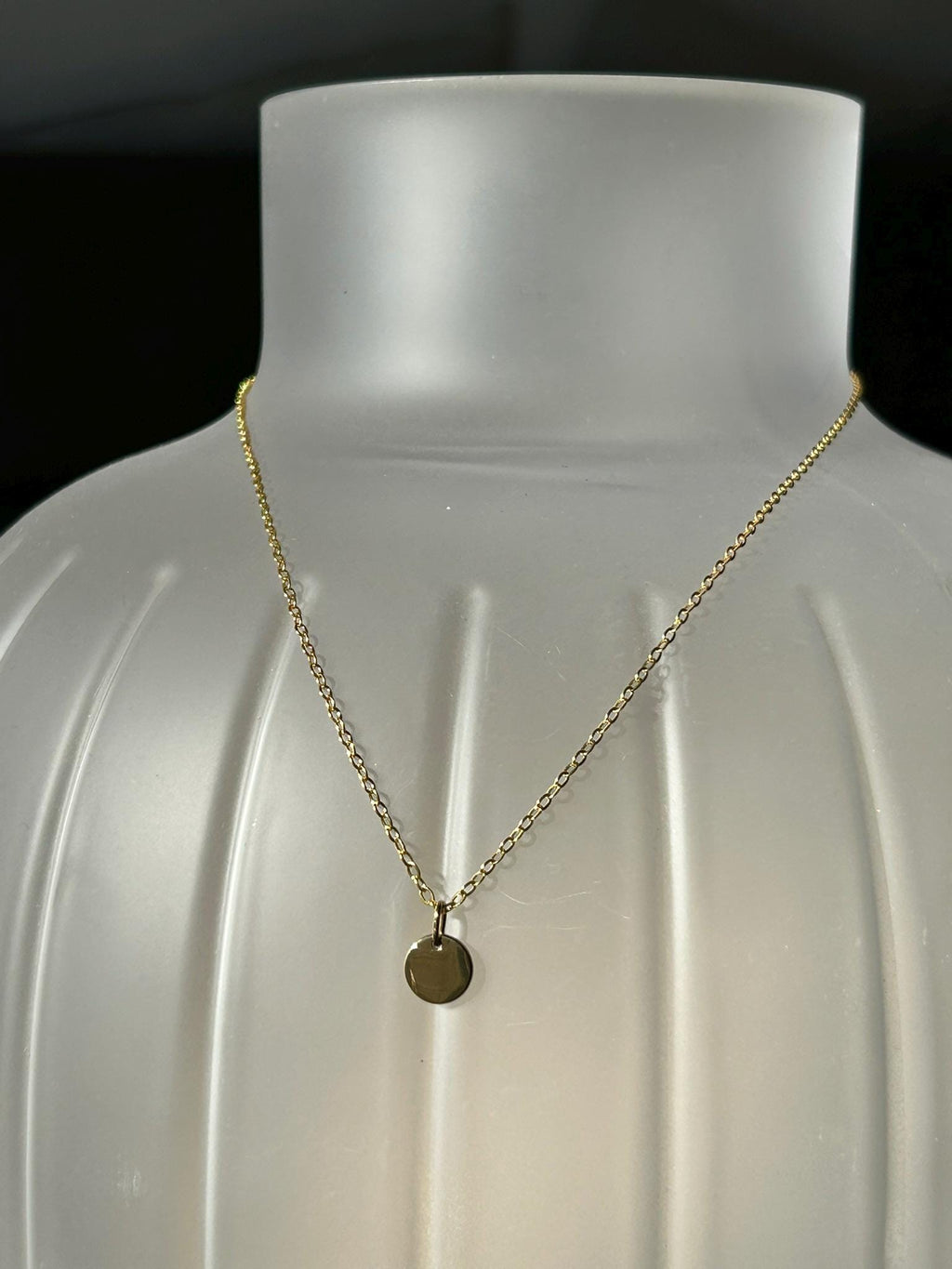 Necklace Rugged Gold 47cm for Button Covers