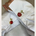 Sparkling Cherry Button Cover