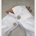 Silver Diamant Clover